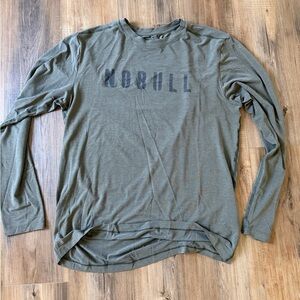 NOBULL Charcoal Long Sleeve Tee
